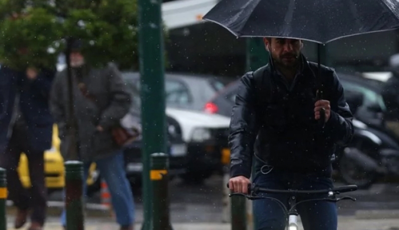 Σε ισχύ το έκτακτο δελτίο επιδείνωσης του καιρού – Xαλάει από το απόγευμα ο καιρός με βροχές και καταιγίδες