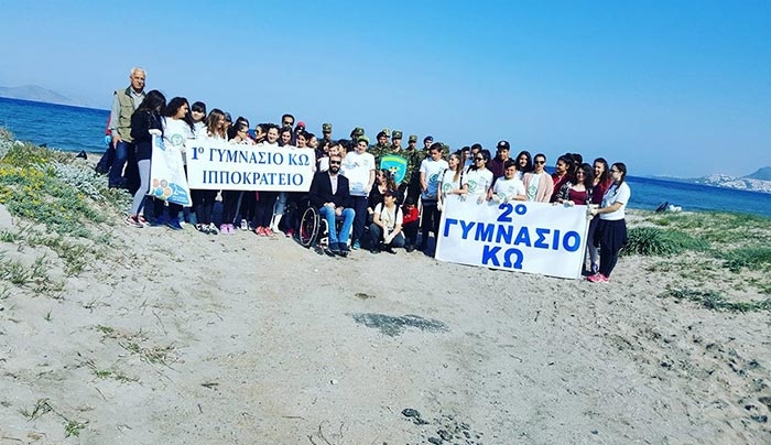 Let's do it Greece στη Δημοτική Κοινότητα Κω- Ευχαριστήριο από Β. Χαδούλη