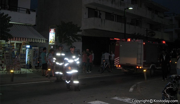 ΦΩΤΙΑ σε ενοικιαζόμενο διαμέρισμα στην Κανάρη (Βίντεο - Φωτό)