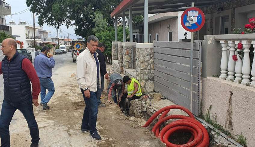 Σε εξέλιξη βρίσκεται το έργο βελτίωσης βατότητας των οδών στο Πυλί