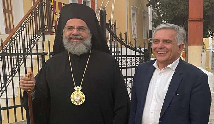 Στήριξη από τον Βασίλη Α. Υψηλάντη του αιτήματος της Μητροπόλεως και του Δήμου Σύμης για αναγνώριση ως επίσημης τοπικής αργίας της 8ης Νοεμβρίου εορτής του Πολιούχου του νησιού Αρχαγγέλου Μιχαήλ