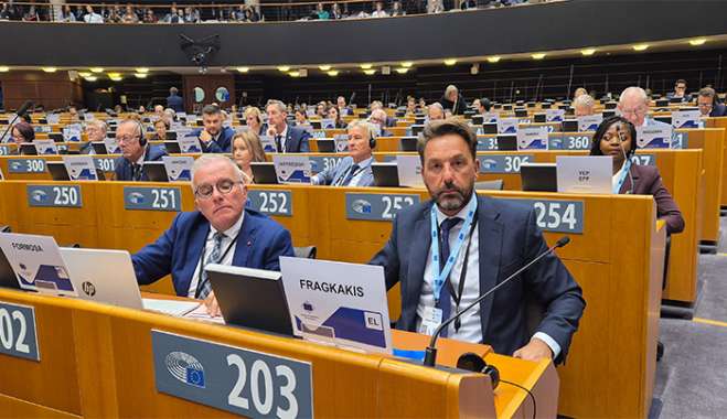 Συμμετοχή του Δημάρχου Χάλκης, κ. Φραγκάκη Ευάγγελου στο τριήμερο εκδηλώσεων και στη 168η Ολομέλεια της Ευρωπαϊκής Επιτροπής των Περιφερειών.