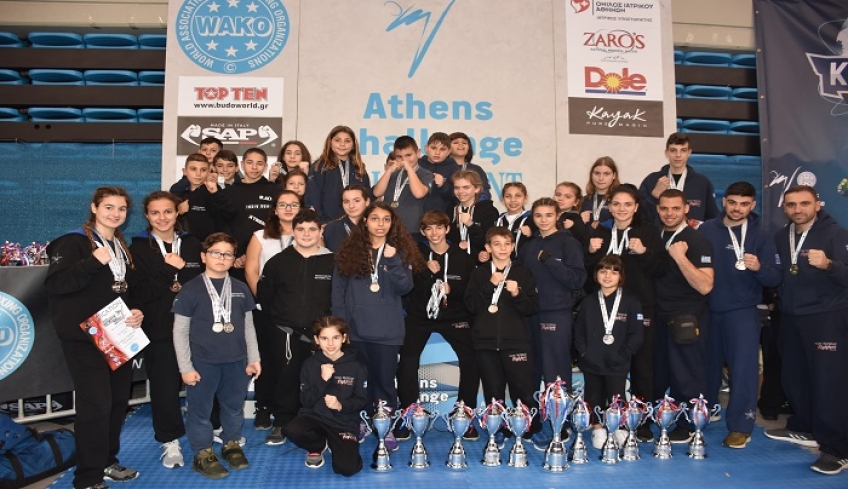 Ένας ακόμη άθλος για τους ΜΑΧΗΤΕΣ ΤΗΣ ΚΩ: 3η θέση στα μετάλλια και 5η θέση στην γενική κατάταξη στο ATHENS CHALLENGE 2019