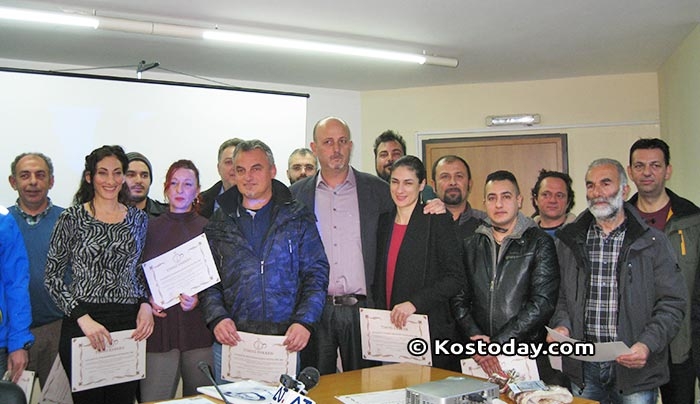 Κατάμεστη η αίθουσα του ΕΒΕΔ στην Γ.Σ. του ΣΕΠΕΚω - Βραβεύσεις σε πολλές επιχειρήσεις εστίασης (φωτό-βίντεο)