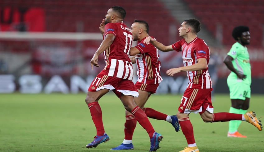 Αγκαλιά με την πρόκριση στο Champions League ο Ολυμπιακός, 2- 0 την Ομόνοια στο Καραϊσκάκη
