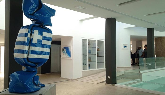 Έργο της Laurence Jenkell στο Patmos Aktis Suites &amp; Spa