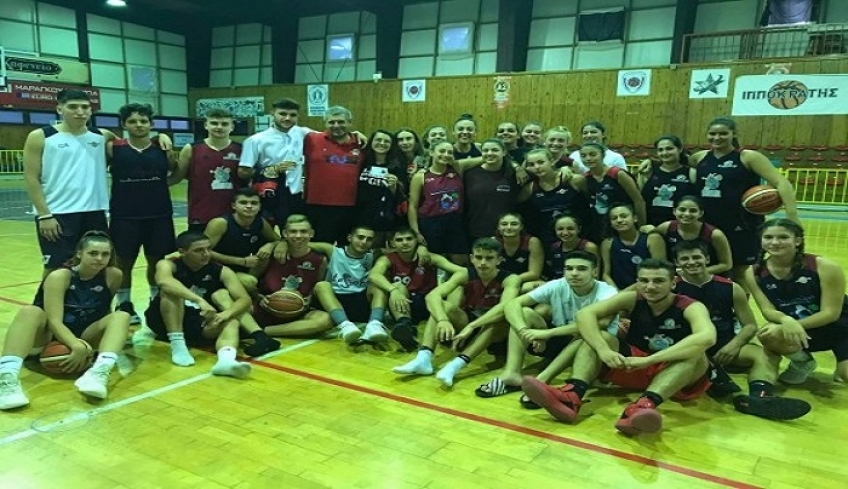 Με 45 μέλη αποστολή και τρία τμήματα στην Κάλυμνο ο Ιπποκράτης