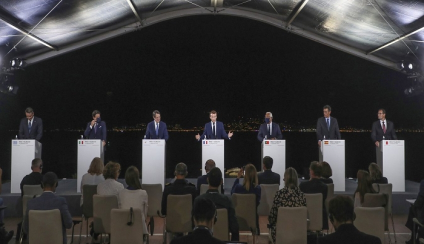 MED7: Απόλυτη στήριξη σε Ελλάδα, Κύπρο - Προειδοποίηση για κυρώσεις κατά της Τουρκίας
