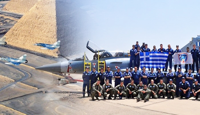 Ελληνικά μαχητικά πάνω από τις πυραμίδες
