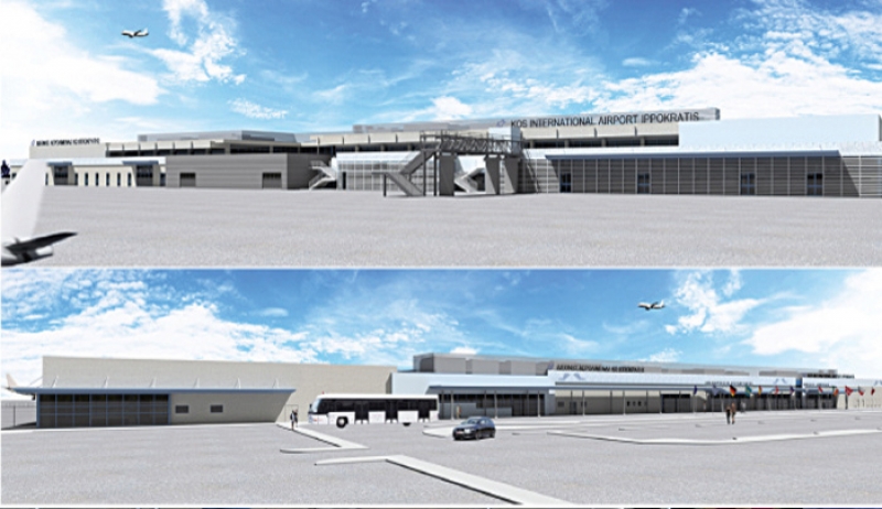 Γ. Καπασαλάκης: "...η Fraport κατάφερε να βελτιώσει τον διάδρομο προσγείωσης της Κω και να δημιουργήσει μεγαλύτερο χώρο στάθμευσης των αεροπλάνων..."