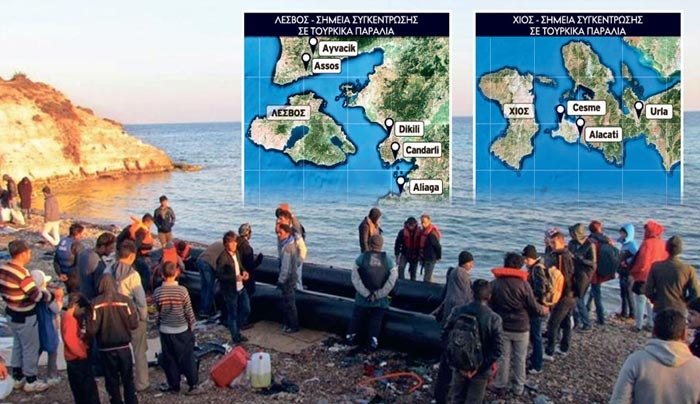 Οι 21 βάσεις των δουλεμπόρων στην Τουρκία