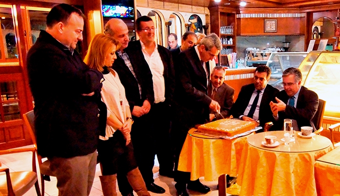 Με μεγάλη προσέλευση πραγματοποιήθηκε η κοπή της πρωτοχρονιάτικης πίτας της (ΔΑΚΕ)
