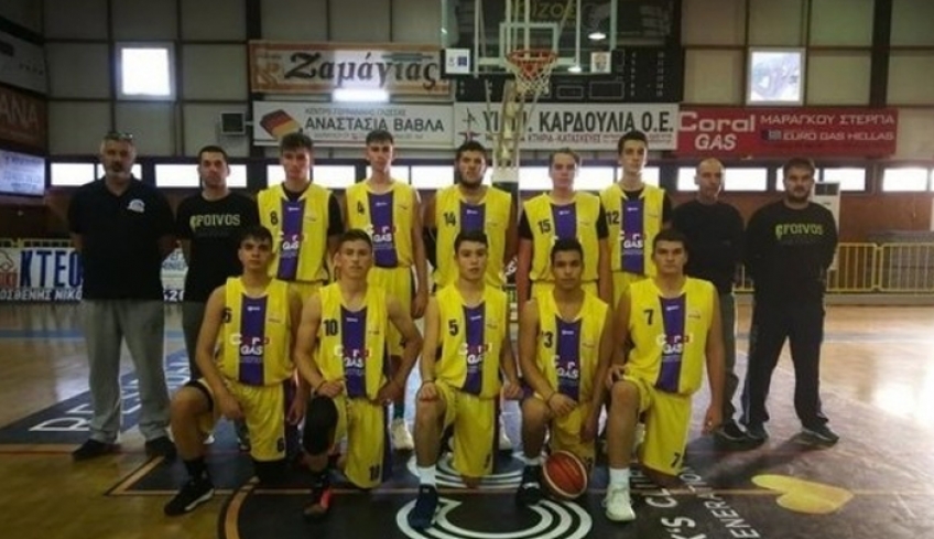 Εφηβικό: Δεύτερη νίκη για τον Φοίβο