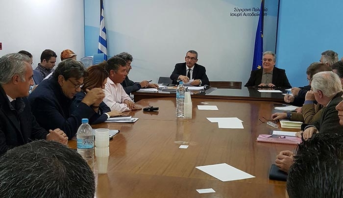 Σε σύσκεψη στο Υπ. Εσωτερικών, για την διαχείριση αποβλήτων στο Νότιο Αιγαίο, ο Γ. Χατζημάρκος