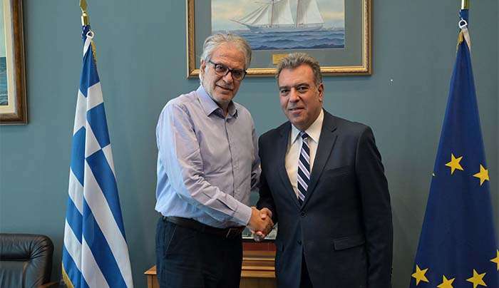 «Συνάντηση του Μάνου Κόνσολα με τον Υπουργό Ναυτιλίας και Νησιωτικής Πολιτικής, Χρήστο Στυλιανίδη για όλα τα θέματα της ακτοπλοΐας και των νησιών»