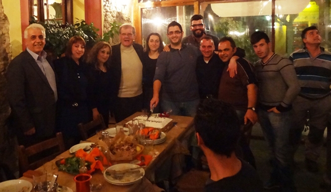 Κοπή της πίττας ΚΩΣ-ΑΣΠΙΣ «ΑΣΤΕΡΙΑΣ» και ΚΩΣ-ΑΣΠΙΣ «ΔΡΥΑΔΕΣ».