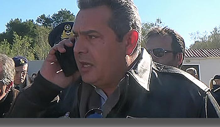 ΛΕΡΟΣ: Επίσκεψη Πάνου Καμμένου στο Κέντρο Υποδοχής Μεταναστών [βίντεο]