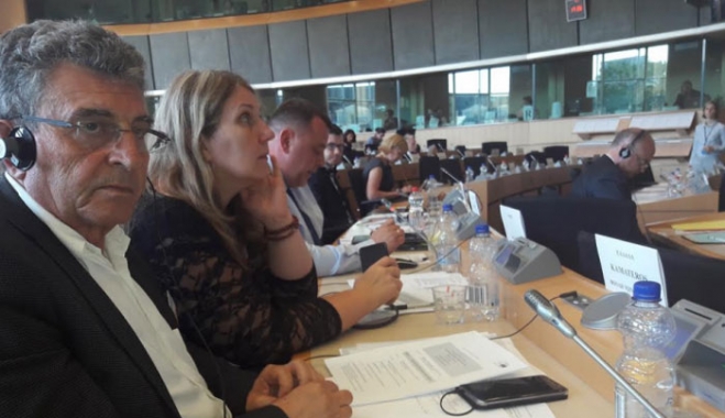 Θέμα ΦΠΑ των νησιών και καμποτάζ έθεσε ο Ηλίας Καματερός στην Επιτροπή Μεταφορών και Τουρισμού του Ευρωπαϊκού Κοινοβουλίου