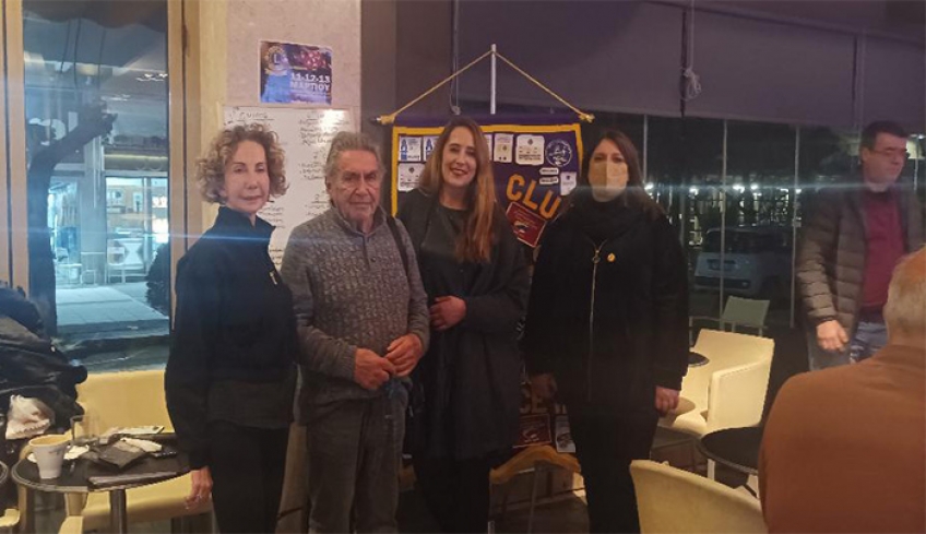 ΕΥΧΑΡΙΣΤΗΡΙΟ LIONS ΓΙΑ ΤΟ 15o ΠΡΩΤΑΘΛΗΜΑ ΤΑΒΛΙ!