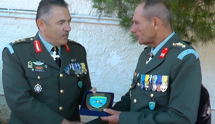 Αλλαγή Διοίκησης 5/42 ΣΕ Κάλυμνος: Νέος Διοικητής ο Σχης (ΠΖ) Κ. Δαλάκης που αντικατέστησε το Σχη (ΠΖ) Α. Μητάφη