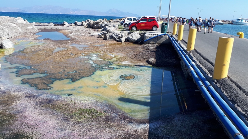 “Η ανευθυνότητα κάποιων που ρίχνουν λύματα στο λιμάνι του Μαστιχαρίου δεν θα μείνει ατιμώρητη.”