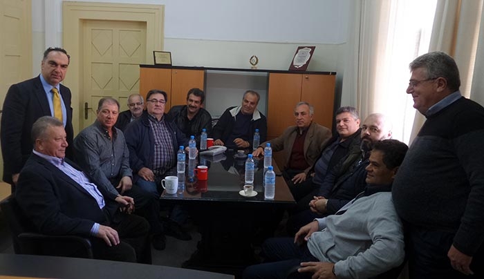 Σύσκεψη για θέματα ενέργειας με το Τοπικό Επιχειρησιακό Σωματείο Εργαζομένων ΑΗΣ Ρόδου «ΖΕΥΣ».