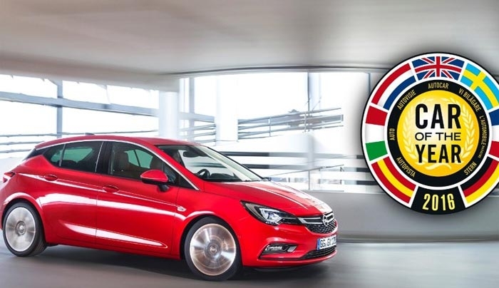 Το Opel Astra ανακηρύχθηκε «Αυτοκίνητο της Χρονιάς 2016»