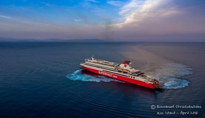 Έκτακτο δρομολόγιο του SUPERFAST XII με αναχώρηση Μ.ΠΑΡΑΣΚΕΥΗ βράδυ από Πειραιά και προσέγγιση Κάλυμνο(video)