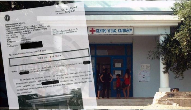 Σεξουαλικές παρενοχλήσεις, ληγμένα φάρμακα και... γάτες στο Κέντρο Υγείας Καρπάθου!