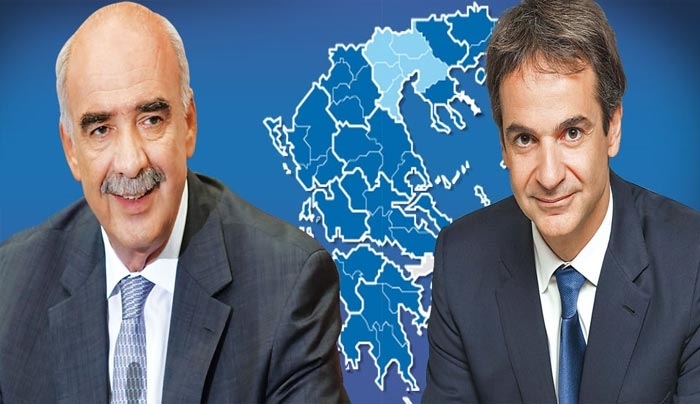 Τελικά αποτελέσματα στη ΝΔ: Στο 11,3% η διαφορά Μεϊμαράκη - Μητσοτάκη