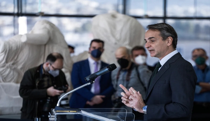 Μητσοτάκης: «Ηχηρό μήνυμα η επιστροφή 10 θραυσμάτων του Παρθενώνα»