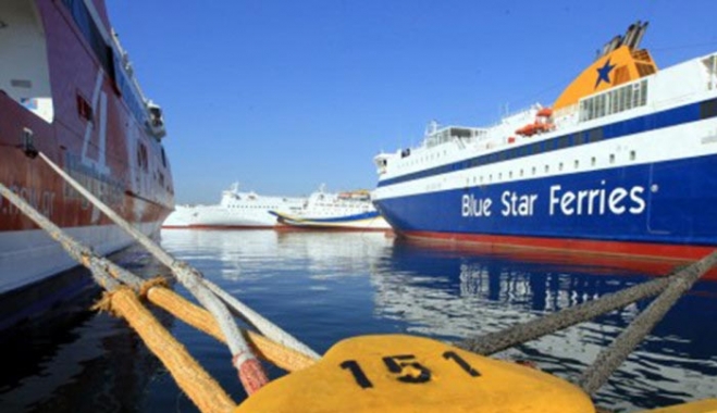 Δεμένα όλα τα πλοία την Πέμπτη λόγω της απεργίας της ΓΣΕΕ