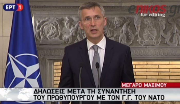 Ο Γεν. Γραμμ. του ΝΑΤΟ για τις περιπολίες στο Αιγαίο: Σημαντική μείωση στον αριθμό των προσφύγων - ΒΙΝΤΕΟ