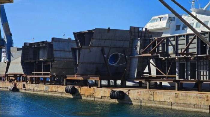 Φρεγάτες: Tα Made in Greece τμήματα της FDI ΦΟΡΜΙΩΝ ταξίδεψαν για Λοριάν