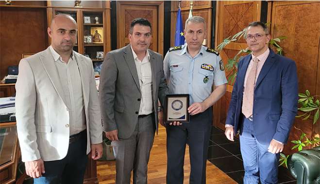 Συνάντηση με τον Αρχηγό της Ελληνικής Αστυνομίας πραγματοποίησε η Ένωση Αξιωματικών Αστυνομίας Νοτίου Αιγαίου