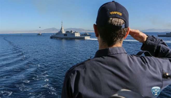 Η φρεγάτα «Κίμων» στον ναύσταθμο Σαλαμίνας στις 16 Ιανουαρίου, 2026  INTIME NEWS / Δελτίο τύπου / POOL