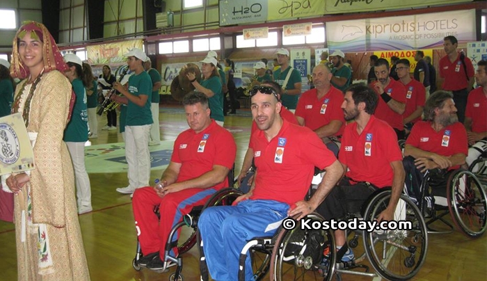 Η Τελετή Έναρξης του final 4 μπάσκετ με αμαξίδιο (βίντεο-φωτο)