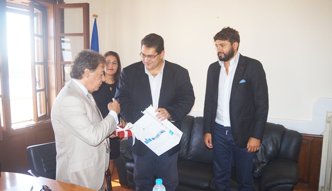Συνάντηση εργασίας με τον Πρέσβη του Κουβέιτ