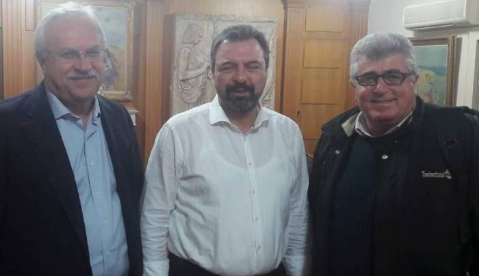 Συνάντηση Φ. Ζαννετίδη με τον υπ. Αγροτικής Ανάπτυξης Σ. Αραχωβίτη για θέματα πρωτογενούς τομέα των νησιών της ΠΝΑΙ