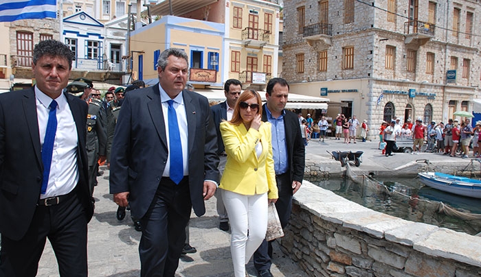Στην Σύμη η Μ. Αγγέλου για την επέτειο της Υπογραφής..