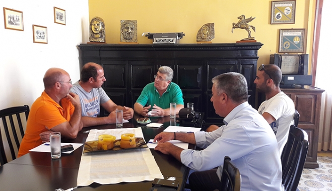 Στην Κάλυμνο ο Αντιπεριφερειάρχης κ. Φιλήμονας Ζαννετίδης