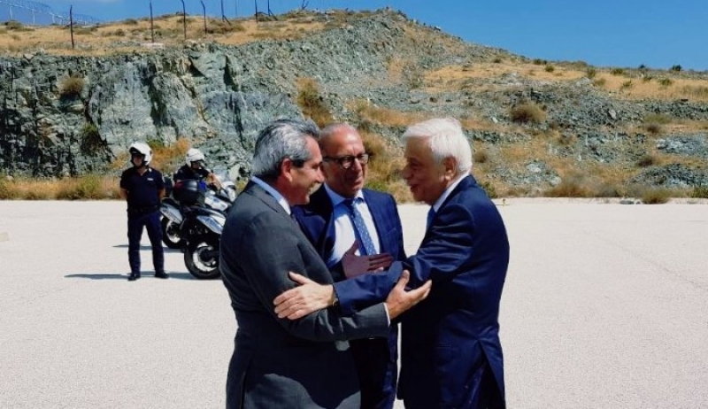 Στις εκδηλώσεις της Προεδρίας της Δημοκρατίας σε Ερμούπολη και Ρόδο, ο Περιφερειάρχης, Γιώργος Χατζημάρκος