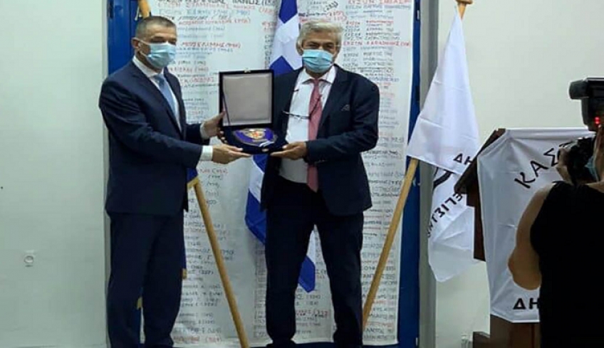 Επίτιμος δημότης Καστελλορίζου o Αλκιβιάδης Στεφανής