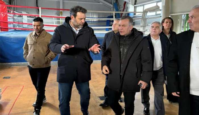 Αθλητικά έργα στη Ρόδο προανήγγειλε ο αναπληρωτής Υπουργός Αθλητισμού Γιάννης Βρούτσης