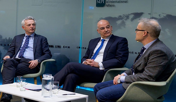 Νίκος Δένδιας: Θερμό τετ-α-τετ με τον Τούρκο πρέσβη στη Νορβηγία για χωρικά ύδατα και casus belli