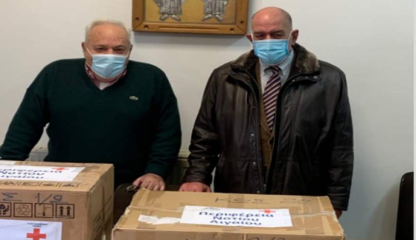 1.000 Rapid Test από την Περιφέρεια στο Νοσοκομείο Κω παρέδωσε ο Έπαρχος Γ. Καμπανής