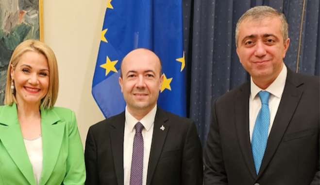 Συνάντηση Μίκας Ιατρίδη με τον Αναπληρωτή Υπουργό Εξωτερικών του Αζερμπαϊτζάν, κ. Fariz Rzayev.