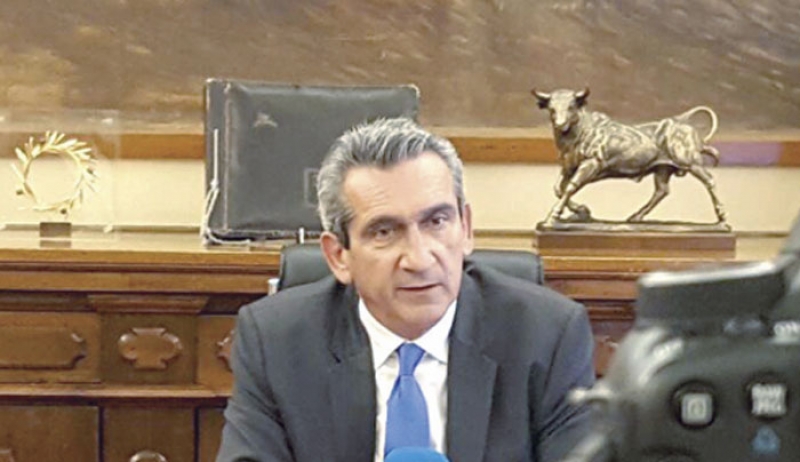 Εκανε έναν πρώτο απολογισμό έργου ο περιφερειάρχης Γ. Χατζημάρκος σε συνέντευξη τύπου