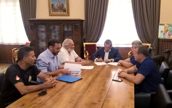 Υπογράφτηκε σήμερα από τον Περιφερειάρχη η Προγραμματική Σύμβαση, ανάμεσα στην Περιφέρεια Νοτίου Αιγαίου, τον Δήμο Ρόδου και την ΕΤΑΙΠΡΟΦΥΚΑ