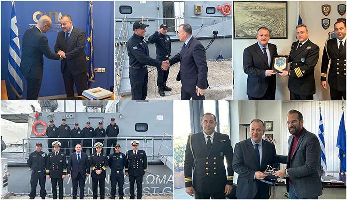 Στην Πάτρα ο Υφυπουργός Ναυτιλίας και Νησιωτικής Πολιτικής Ιωάννης Παππάς – Συναντήσεις με Περιφερειάρχη Δυτικής Ελλάδας, Διευθύνοντα Σύμβουλο του Οργανισμού Λιμένα Πατρών και επίσκεψη στο Κεντρικό Λιμεναρχείο Πατρών
